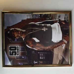 3/$15 Framed Print 50 CENT
